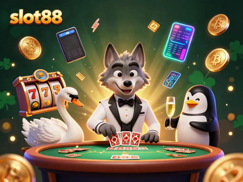 Experience dynamic gameplay at slot88 with lively characters and captivating casino elements.