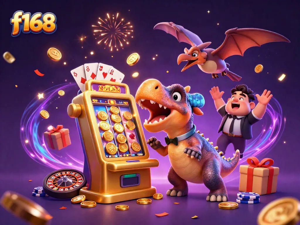 Experience thrilling wins at f168 with a pachycephalosaurus jackpot frenzy!